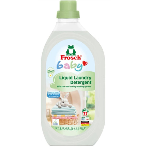 Жидкое средство для стирки детского белья Frosch Baby 22 стирки, 1.5 л